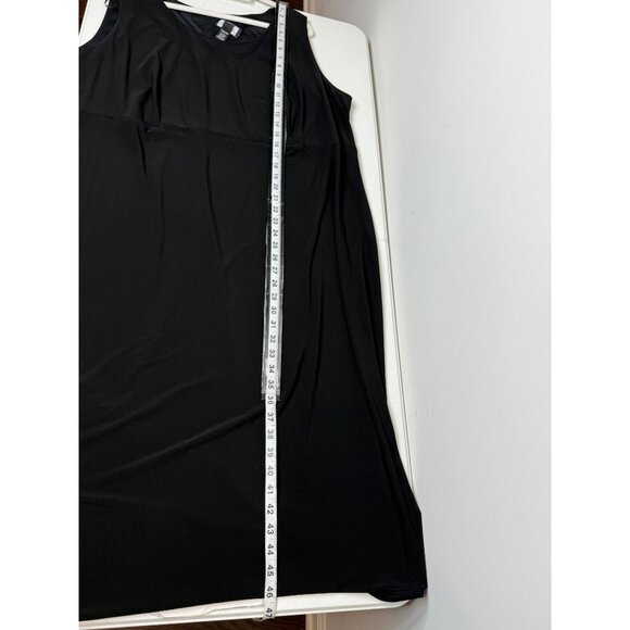 R&M Richards Woman 2 Piece Plus Size 2X Black Dress & Jacket Set Evening Formal - Picture 7 of 13